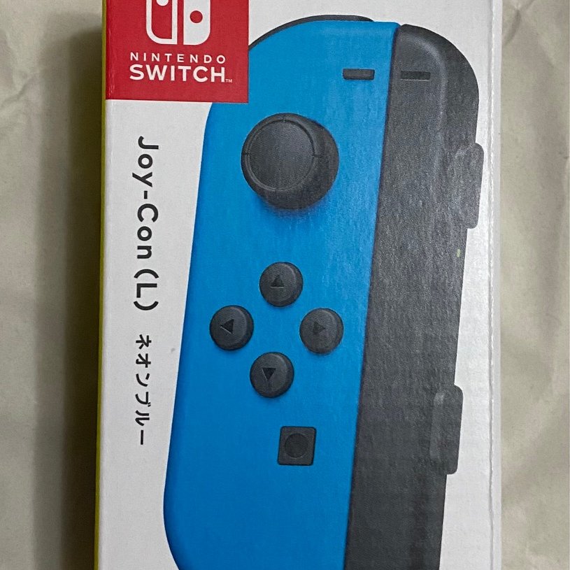 Nintendo Switch Joy-Con(L)控制器同捆組(霓虹藍-單邊包裝-左)-全新品