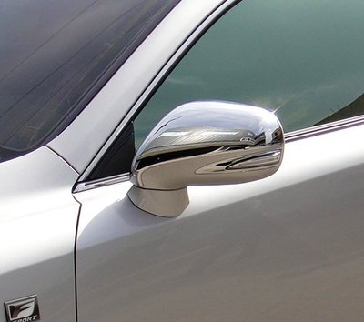 圓夢工廠 Lexus IS250 IS350 IS250C 2009~2012 鍍鉻銀 改裝 後視鏡蓋飾貼 後照鏡蓋飾貼