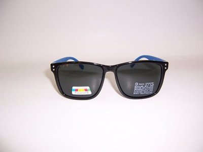 光寶眼鏡城(台南) BLACK EAGLE 特輕偏光太陽眼鏡*抗UV400,抗眩反光 黑藍色塑款*802/C5