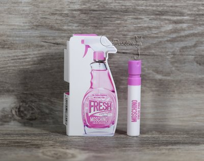 Moschino Fresh PINK 小粉紅 清新 女性淡香水 1ml 全新 可噴式 試管香水