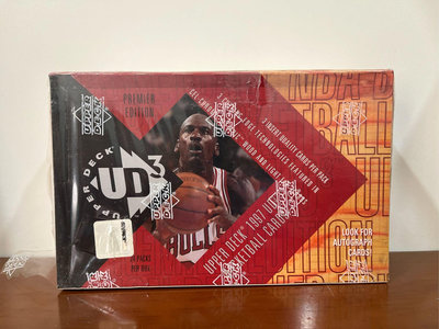 1996-97 UD3全新未拆卡盒 Kobe jordan