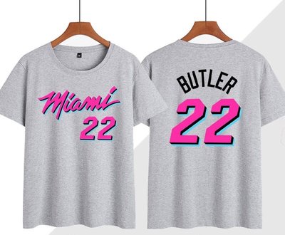 🏀巴特勒Jimmy Butler士官長短袖棉T恤上衣🏀NBA熱火隊Adidas愛迪達運動籃球衣服T-shirt男70