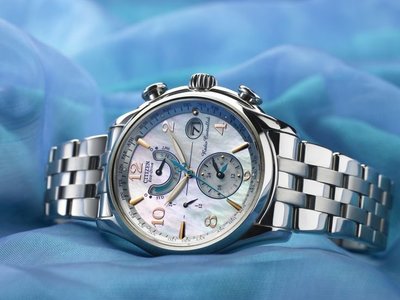 全新手錶CITIZEN星辰復古風格鋼帶版光動能5局電波時計萬年曆三眼鬧鈴多功能高防水表SEIKO精工ORIS卡西歐