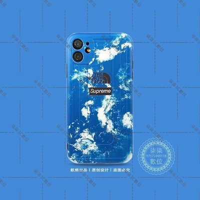 『柒柒3C數位』潮牌北面iPhone11Pro手機殼xs max蘋果xr全包7/8plus軟12mini套se