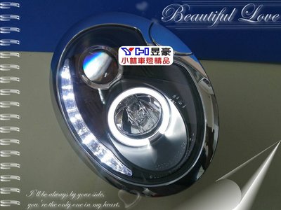 【小林車燈精品】MINI R50 R52 R53 燈眉版 R8 光圈 黑框/晶鑽 魚眼大燈 特價中