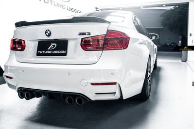 【政銓企業有限公司】BMW F80 M3 CS 款  抽真空 高品質 碳纖維 CARBON 卡夢 尾翼 免費安裝