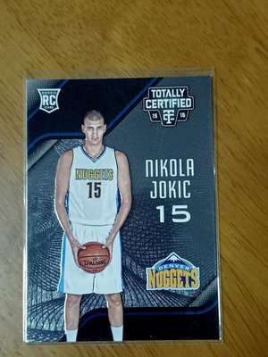 Nikola Jokic 小丑 2015-16 Totally Certified RC 新人卡