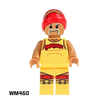 【積木班長】霍克 霍根 HULK HOGAN 摔角巨星 WWE 人偶 WM 460 袋裝/相容 樂高 LEGO 積木