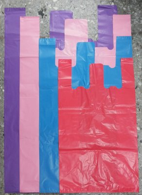 ☆附發票☆粉紅色(大)批發袋 95X61cm 1kg/包☆成衣袋.塑膠提袋.塑膠袋.背心袋