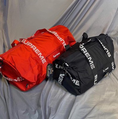 【Faithful】SUPREME 44TH Duffle Bag【SUP_ACC151】小 收納袋 紅黑 旅行袋