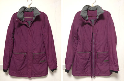 EIDER深紫紅色保暖外套/夾克
