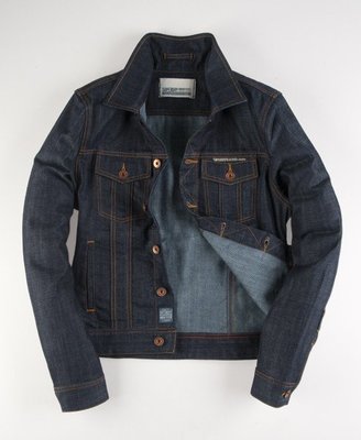 極度乾燥 Superdry Blue Jean Denim Jacket 原生藍 進階款 重磅 銅排扣 原色 牛仔 外套
