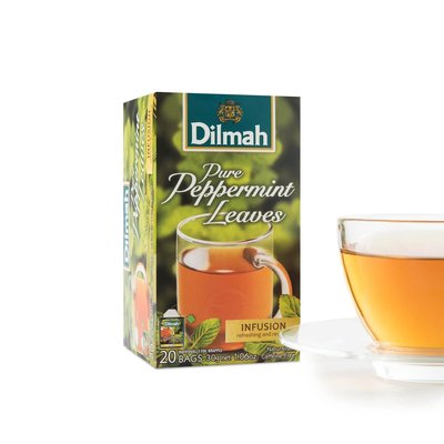 斯里蘭卡之帝瑪紅茶Dilmah~~帝瑪紅茶無咖啡因系列之天然薄荷葉