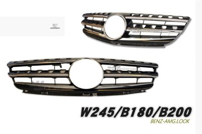 JY MOTOR 車身套件 _ BENZ W245 B180 B200 10-14年 B-class 專用 亮黑 水箱罩