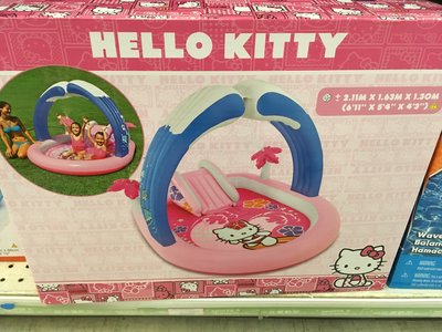 【日日小舖】Intex 英泰斯 Hello Kitty 公園水池 約2.11x1.63x1.3m 3歲以上