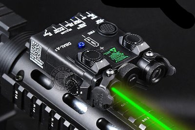 台南 武星級 DBAL-A2 綠雷射IR 指示器 黑 ( 雷射指星筆綠點紅外線紅點激光定標器指示燈瞄準鏡紅雷射手電筒