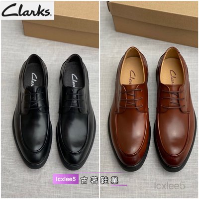 出清特賣 clarks克拉克 2024新款專櫃同步 原廠跟單 正裝繫帶皮鞋 686301牛皮商務款 38-44