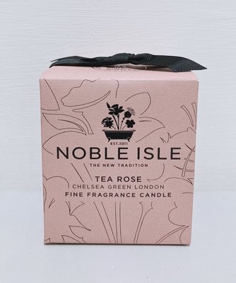 全新 NOBLE ISLE 茶玫瑰香氛蠟燭 新版 200g