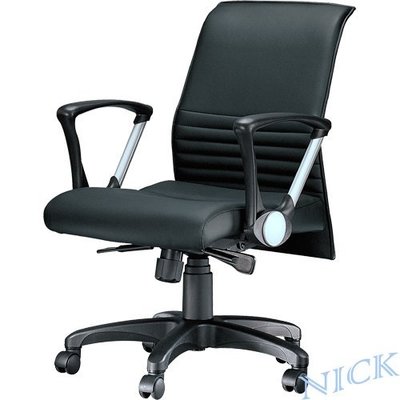 ◎【NICK】尼可辦公家具◎ (CS)中背皮革高級主管椅/辦公椅/電腦椅