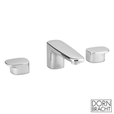 Dornbracht Gentle 當代浴室洗臉盆水龍頭(三件組)，可搭配技師到府安裝，另提供義大利雲石檯面供選配。