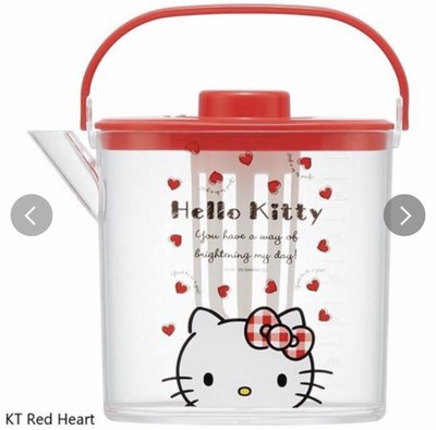 *姑姑熊*～居家生活用品。kitty圖案冷水壺。紅茶。咖啡。熱水也ok！