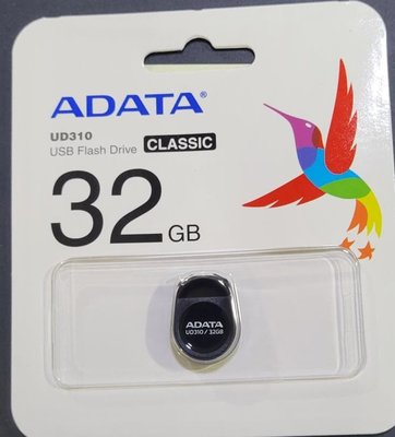 ...點子電腦-北投... UD310 ADATA威剛USB 2.0隨身碟32GB 32G 拇指碟公司貨250元
