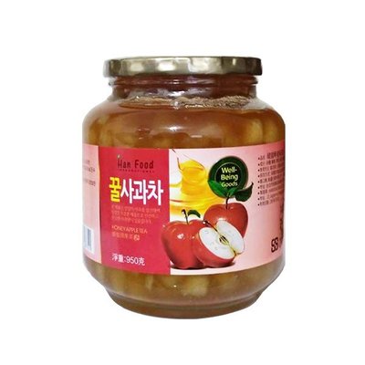 蜂蜜蘋果茶 950g 韓國茶 蜂蜜 蘋果 茶 沖泡飲 果茶醬 2022.0808