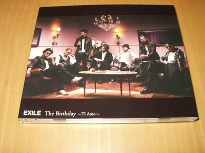 EXILE 初回限定版單曲 放浪兄弟TI AMO 日本版 全新未拆 CD+DVD