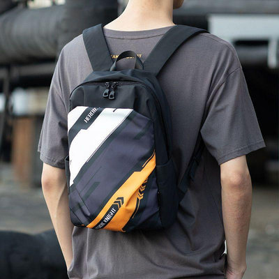 輕量書包男 休閒肩背包 防水旅行通用小背包