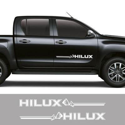 皮卡門的採摘運動貼紙豐田 Hilux Vigo Rovo Rocco 卡車乙烯基薄膜裝飾車配件