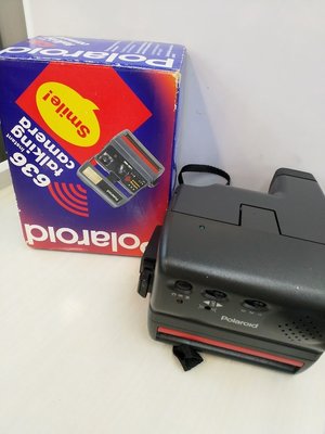 拍立得 polaroid 636型相機 2手 Polaroid 636型 寶麗來 復古拍立得 未測 當零件機賣