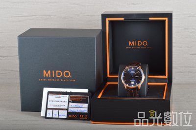 【品光數位】MIDO M0216263604100 香榭系列 機械錶 42mm #117458T