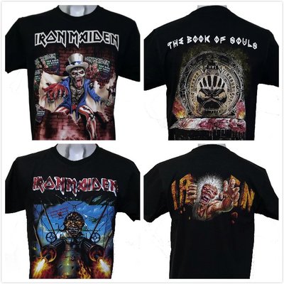 【搖滾帝國】英國重金屬樂團Iron Maiden 原廠進口t-shirt 各專輯封面圖案 S號系列五 個性女裝 百搭風格