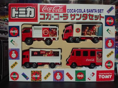 日版 Tomica Tomy 紅標 可口可樂貨車 套組  現貨 日本空運~小太陽日本精品