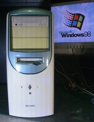 【窮人電腦】跑Windows 98系統！自組聯強ISA插槽工業主機出清！外縣可寄！