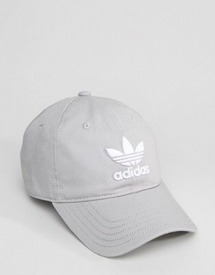 【KA】Adidas Originals Trefoil Cap In Gray 老帽 灰色 現貨 BK7282