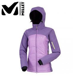 丹大戶外 【法國】 MILLET 女款 人造纖維防風保暖外套 紫色 MIV4780