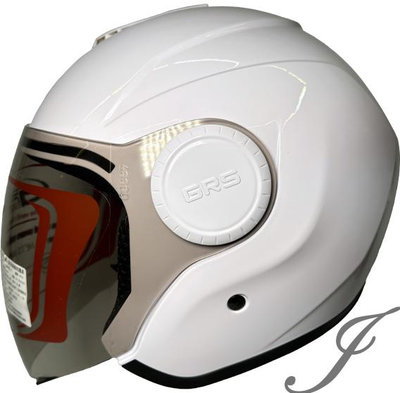 《JAP》GRS GA649 半罩式 安全帽 新素色 亮白 全可拆 超輕量