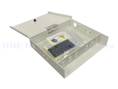 KC02-6C-W 6芯壁掛光纖終端箱 6路光纖盒 6口光纖箱 末端光纖收容箱 光纖收容盒 光纖收納盒 光纖收納箱