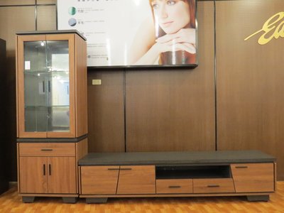 光南家具-工業風系列凱斯恩9.2尺電視櫃、L櫃