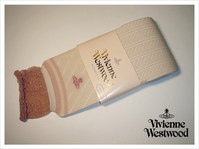 全新正品 日本 Vivienne Westwood 七分丈 內搭褲 金蔥粉膚色 交換禮物