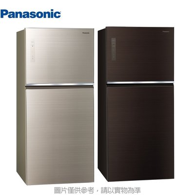 ☎『免運費+可請貨物稅兩千』Panasonic【NR-B651TG】國際650L變頻雙門冰箱~玻璃無邊框~一級節能