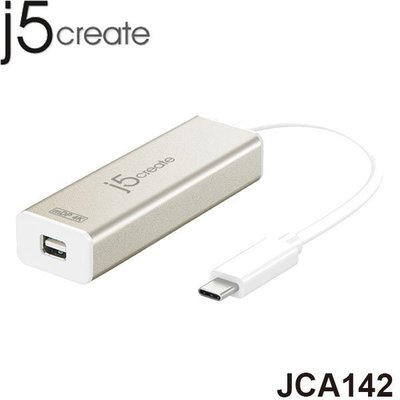 【MR3C】含稅附發票 j5 create JCA142 USB Type-C to 4K Mini DP 轉接器