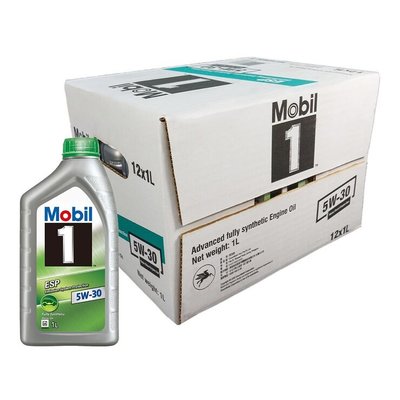 【小如的店】好市多線上代購~MOBIL-1 美孚1號 全合成機油 ESP 5W-30(1000毫升X12入)134950