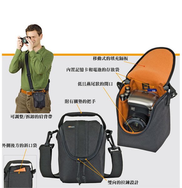 lowepro adventura ultra zoom 100