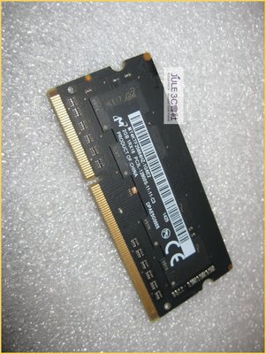 JULE 3C會社-美光Micron DDR3 1600 2G 2GB 靜電袋包裝/Mac可用/NB/筆電 記憶體