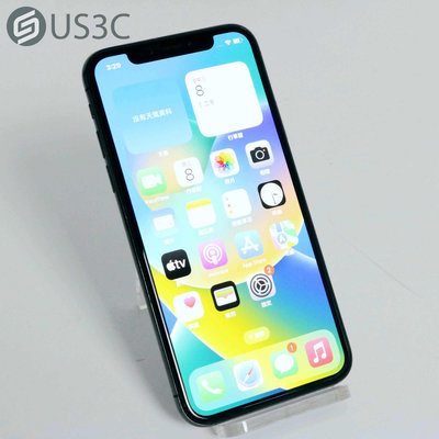 【US3C-青海店】Apple iPhone X 64G 太空灰 5.8吋 全螢幕OLED顯示器 臉部辨識 二手手機 UCare店保3個月