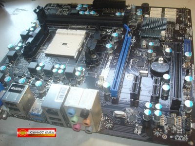 微星 MSI FM2-A75MA-E35 FM2腳位 AMD A75晶片 2組DDR3 6組SATA 內建顯示