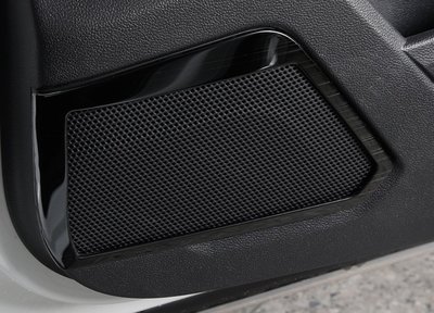 福斯 VW 21年 T-ROC TROC 喇叭框 車門喇叭 喇叭裝飾框 音響裝飾框 車門 黑鈦拉絲