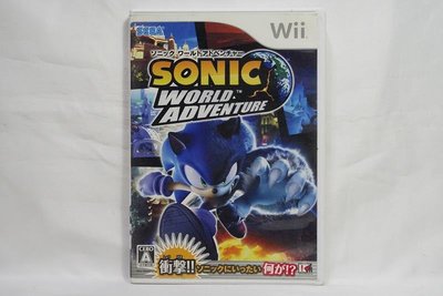 日版 Wii 音速小子 世界大冒險 SONIC WORLD ADVENTURE